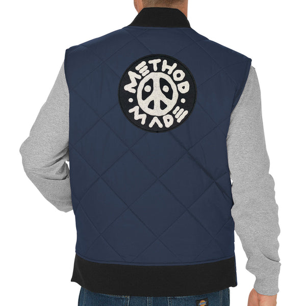 Method Made Handstyle Peace Patch x Dickies Diamond Woven Vest