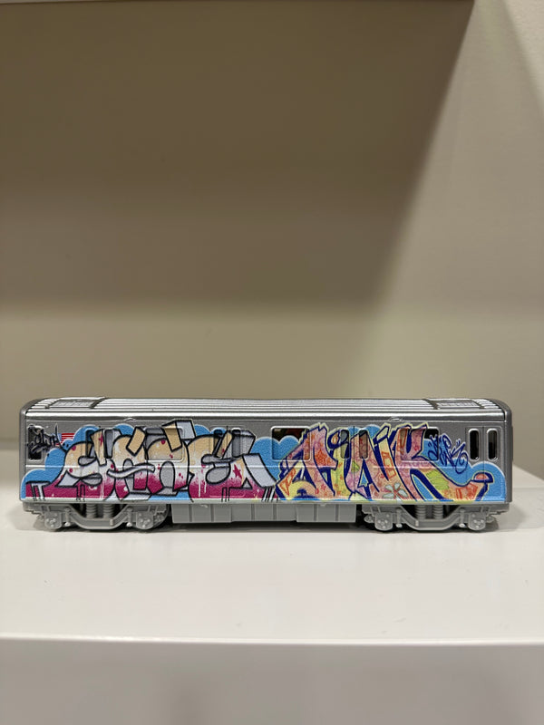 Pinksmith MTA HO Scale Boxcar by Lady Pink x Hip Hop Toyz via Def Projects