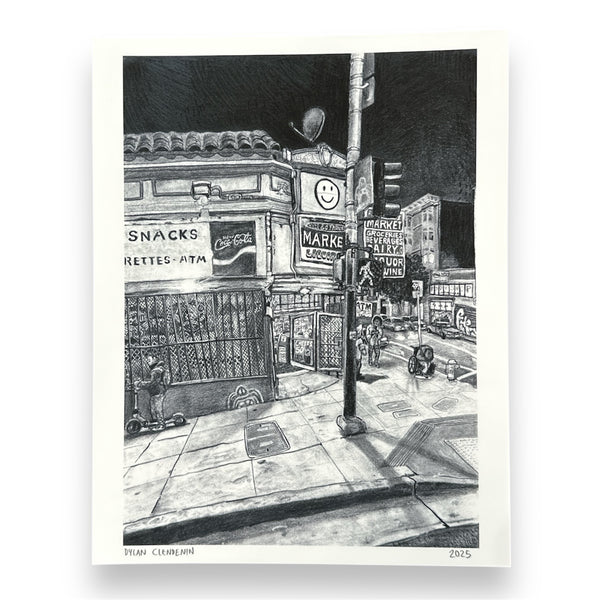 Hyde & O’Farrel Print by DEEPTHAWTZ