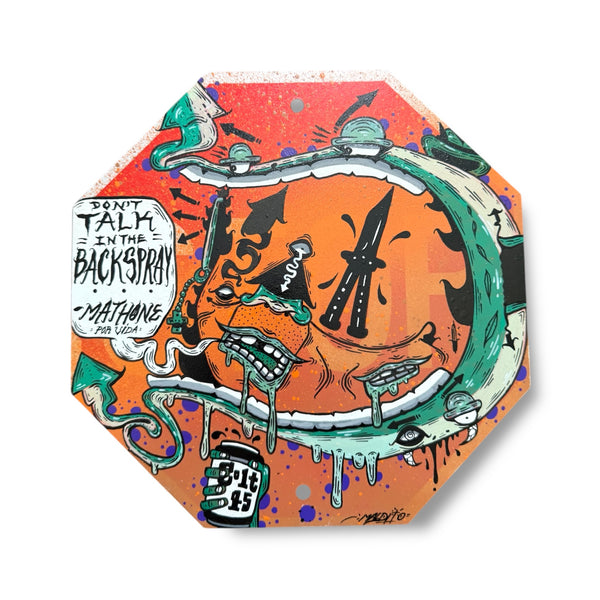Don't Talk In The Back Spray by El Maldito