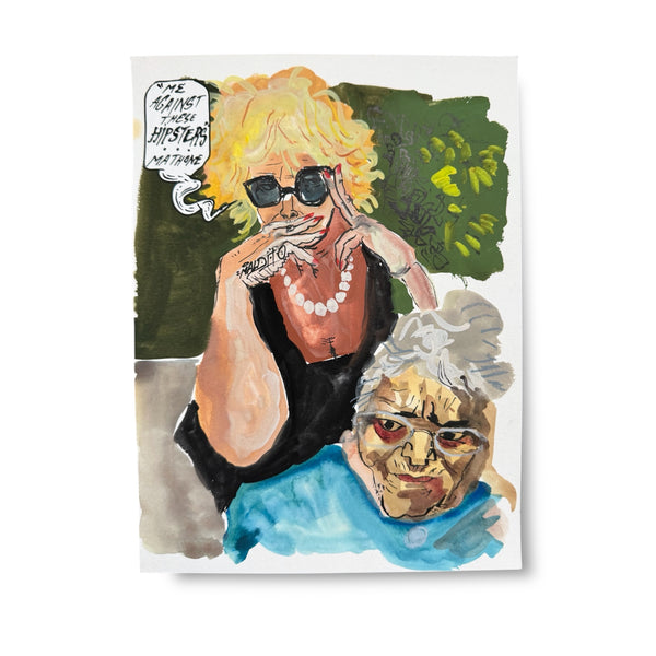 Me Against These Hipsters by El Maldito x Dylan C