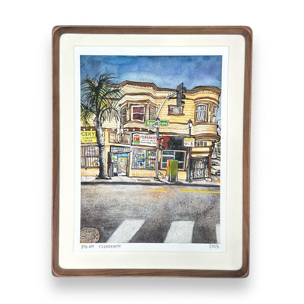 San Bruno & Paul Print by DEEPTHAWTZ