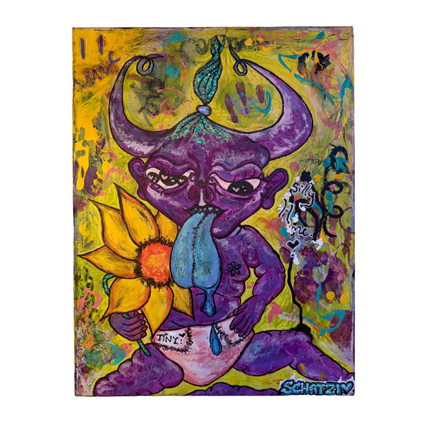Schatzi Demon Canvas by Schatzi