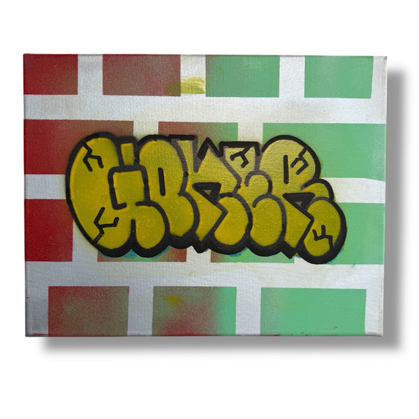 Black x Yellow Goner Ova Bricks - By Goner