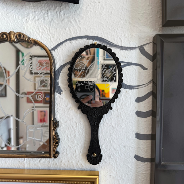 "Mother" Mirror Black by Pobre
