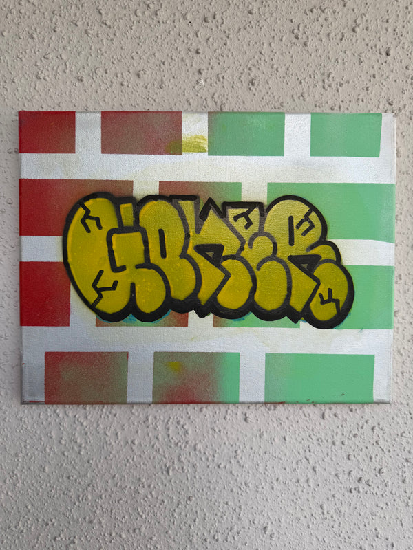 Black x Yellow Goner Ova Bricks - By Goner
