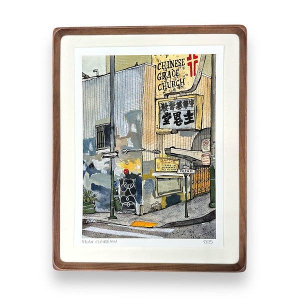 Larkin & Cedar Print by DEEPTHAWTZ