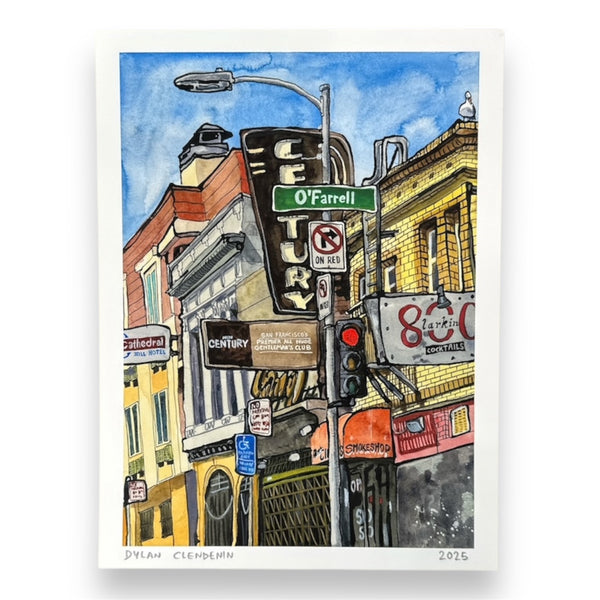 Larkin & O’Farrell Print by DEEPTHAWTZ