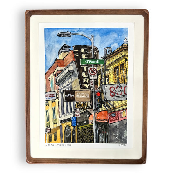 Larkin & O’Farrell Print by DEEPTHAWTZ