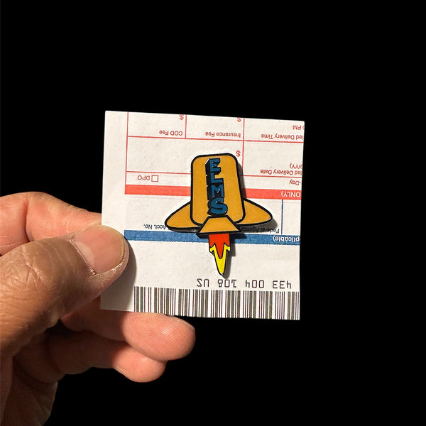 Elms Enamel Pin