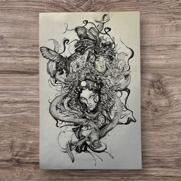 Butterfly Lovers Print by Lian Yung