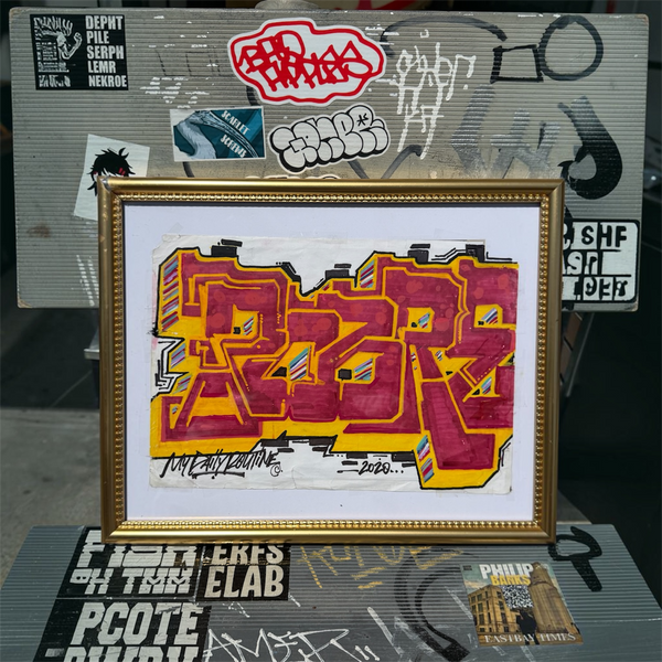 Gold Frame Pobre by Pobre