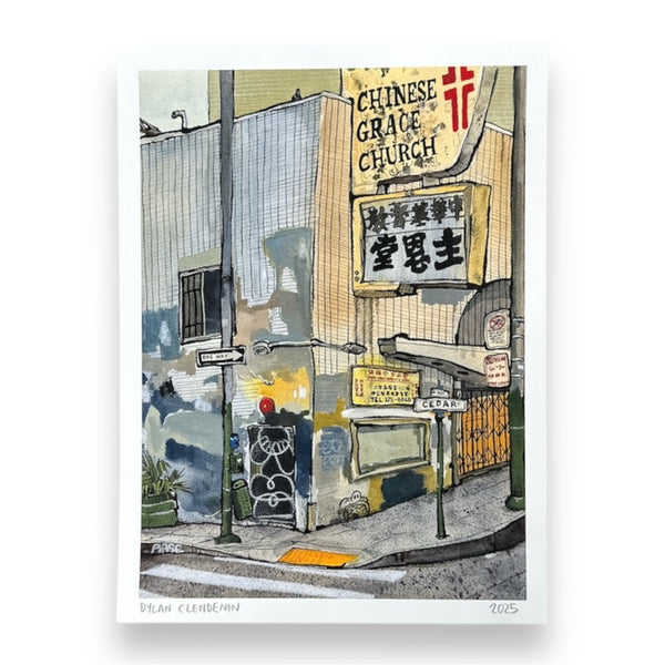 Larkin & Cedar Print by DEEPTHAWTZ