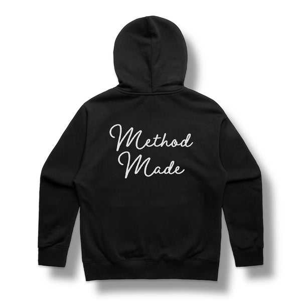 Method Made Embroidered, Unscripted Zipper Hoodie (Pre-Order)