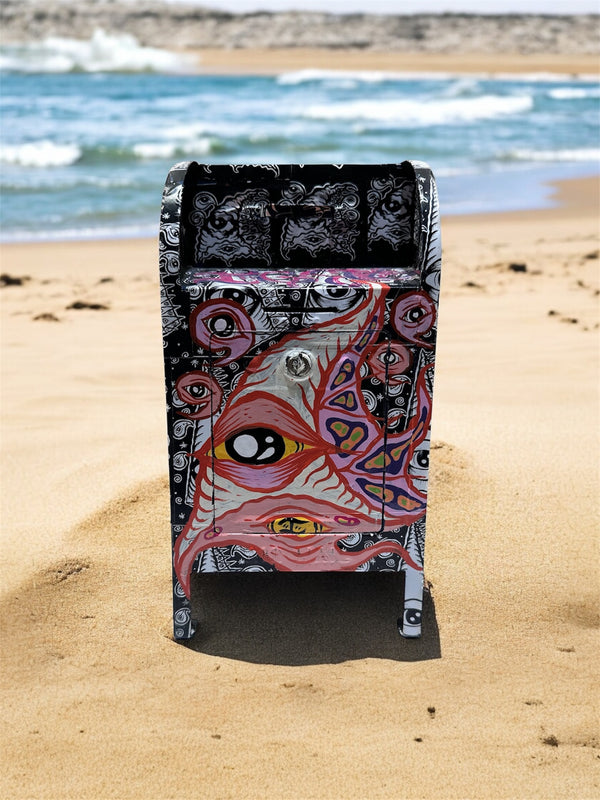 Sticker 1970s Mailbox by Eye Gato