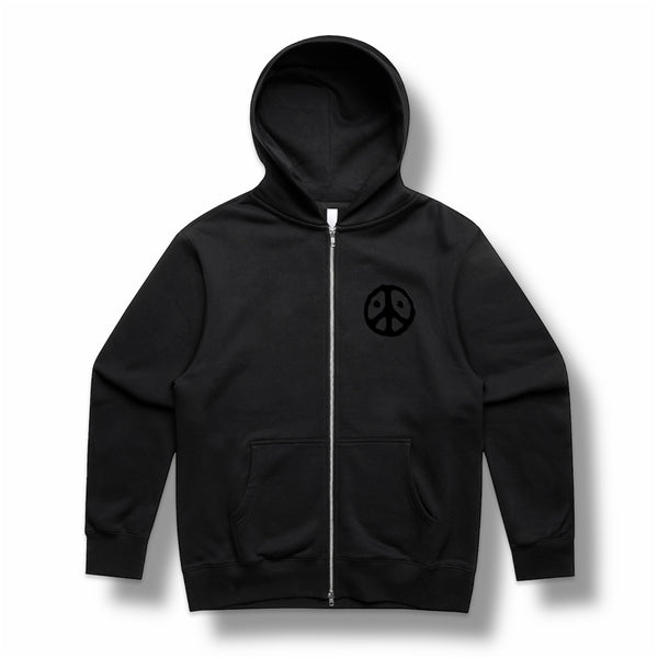 Method Made Embroidered, Unscripted Zipper Hoodie (Pre-Order)