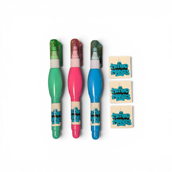 Limited Edition Mini Method Makers Refillable, Cuddy, Prestotag Pen By Method Made
