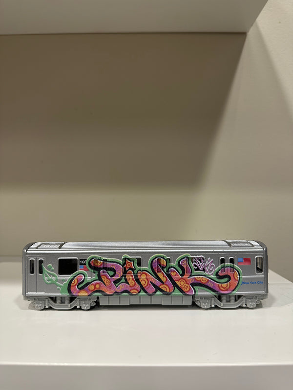 Pinksmith MTA HO Scale Boxcar by Lady Pink x Hip Hop Toyz via Def Projects