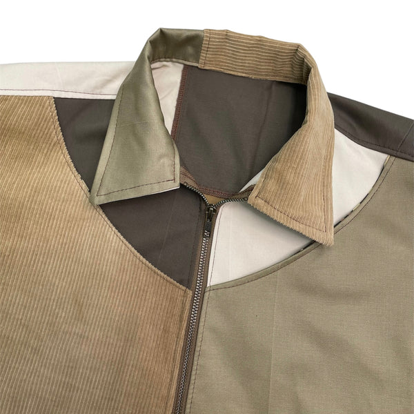 Arch 2.0 Patchwork Canvas Work Jacket by Jayavelli