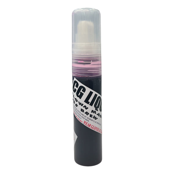 CG Liquid Chisel Tip Pump Action Marker in the color Clown Magic Piss Brew, 2 ounces, made by  Club Ghoul