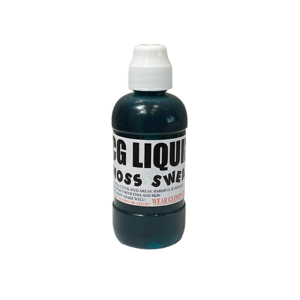 2 oz plastic bottle of CG Liquid Standard Mop in the color Moss Sweat