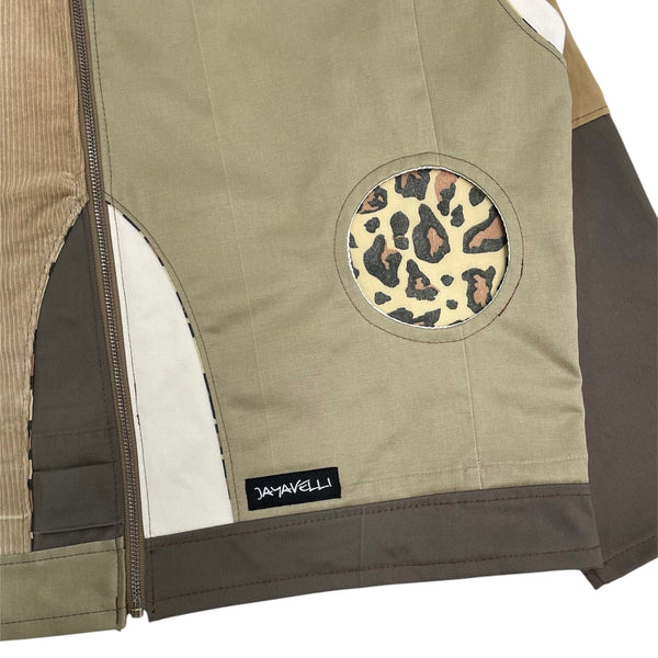 Arch 2.0 Patchwork Canvas Work Jacket by Jayavelli