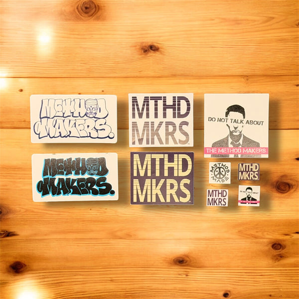 Franky Amigo x DNTA The Method Makers - Eggshell Sticker Pack By TMM