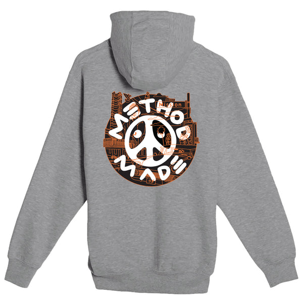 Mission Of Peace - Zip Hoodie & SF Enamel Pin Combo - By Spore x Method Made