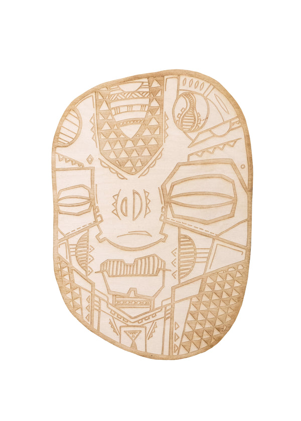Small Oval Mask by Deadeyes