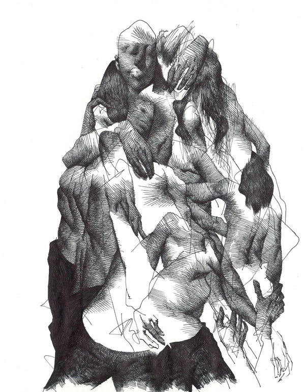 Life Drawing #6 by Akira Beard
