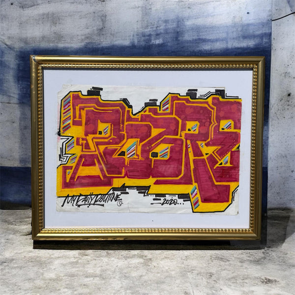 Gold Frame Pobre by Pobre