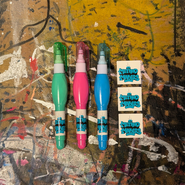 Limited Edition Mini Method Makers Refillable, Cuddy, Prestotag Pen By Method Made