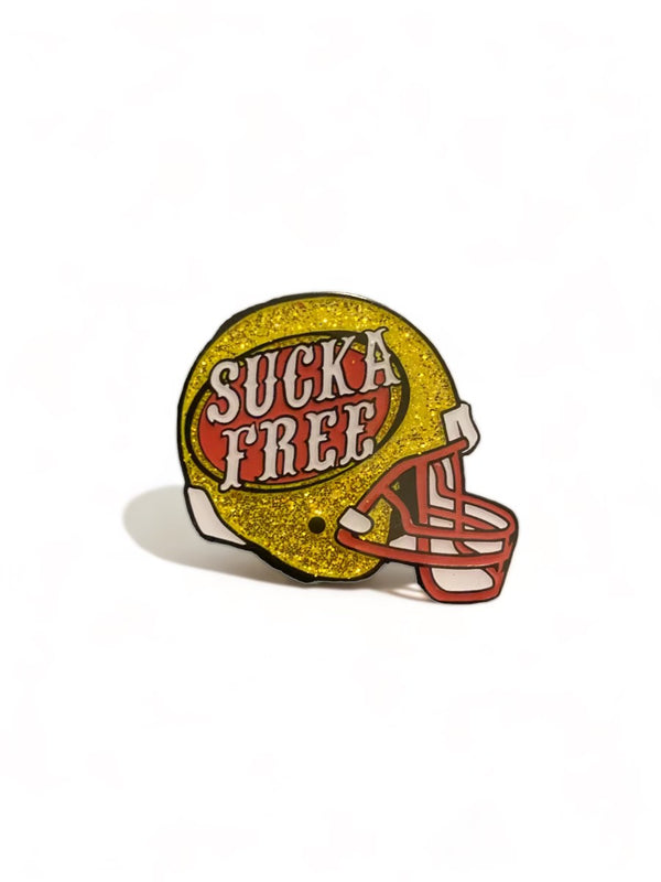 SF Helmet Pin by Grandeur Division