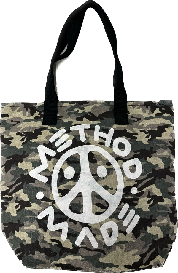 Medium Camo Method Made Peace Tote