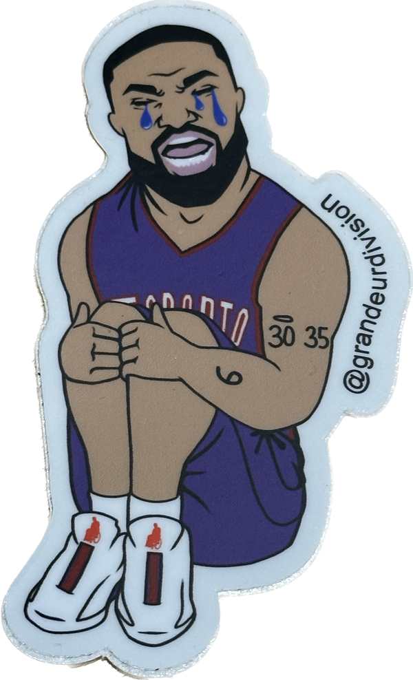 Cry Baby Drake Sticker by Grandeur Division