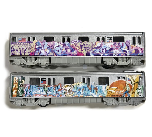 MTA HO Scale Boxcar by T-Kid 170 x Hip Hop Toyz x Def Projects