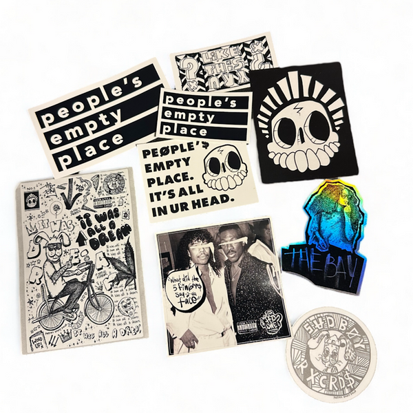 People’s Empty Place Sticker Pack By Pep