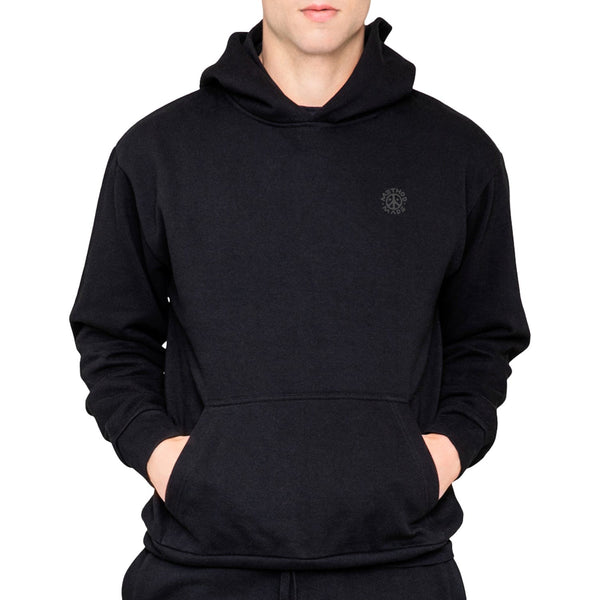 Method Made Garment-Dyed Pullover Hooded Sweatshirt