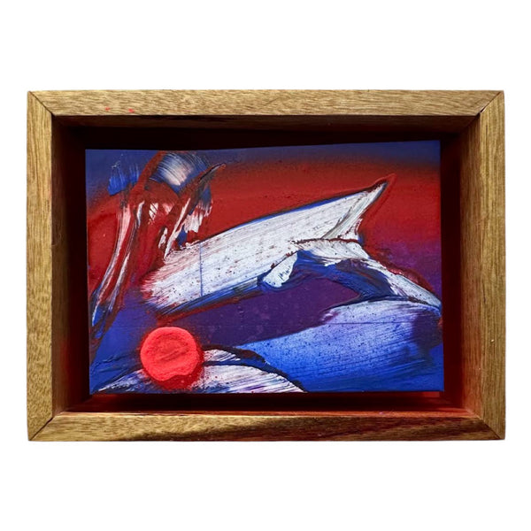 Untitled 9 - Red / Blue by Mario Navasero