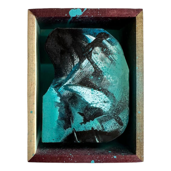 Untitled 4 - Teal by Mario Navasero