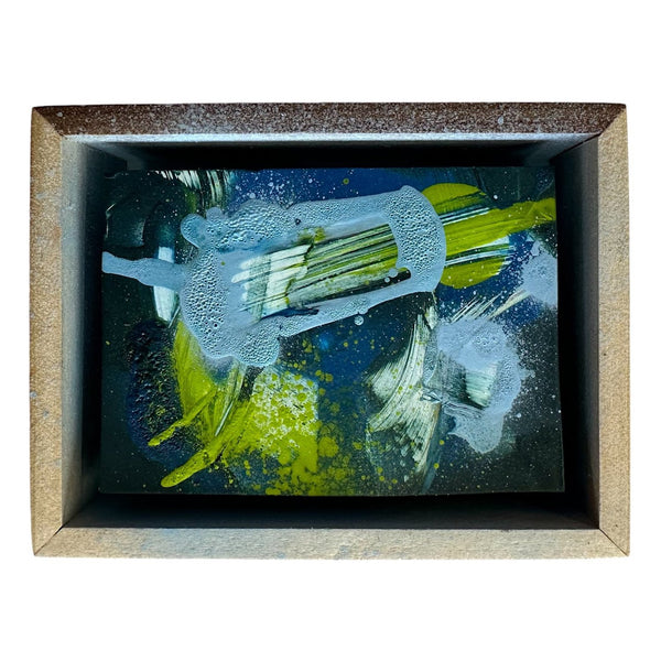 Untitled 14 - Blue / Green by Mario Navasero
