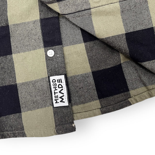 Army Winter Flannel & Enamel Pin By Method Made