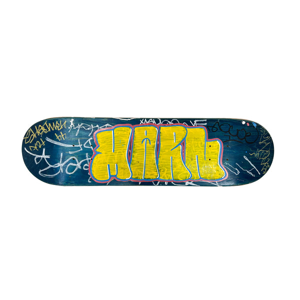 Marn Skateboard #1 Blue & Yellow by Marn