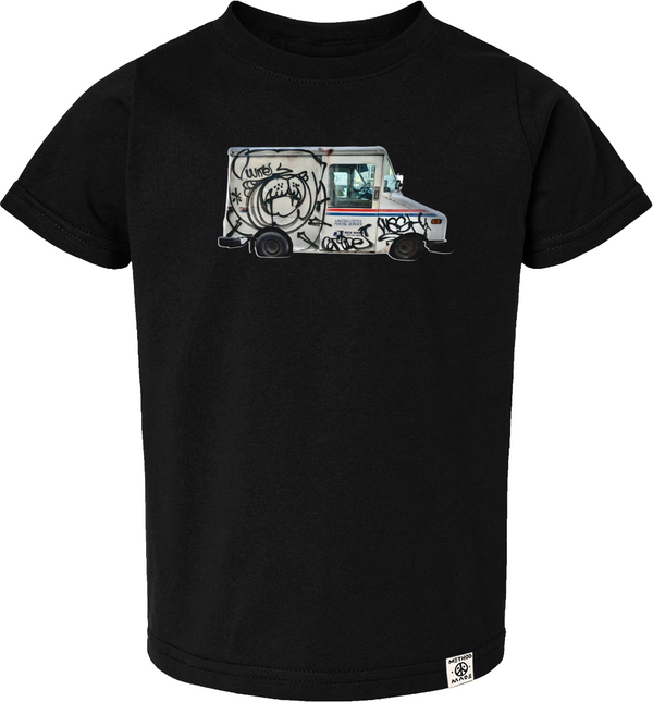 Mail Day Truck Youth T-shirt by Guez