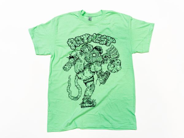 Rat Stomp T-shirt by Rat Nest Sticker Co