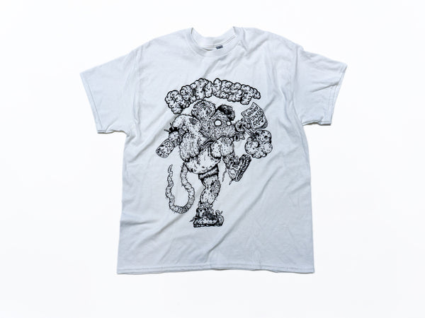 Rat Stomp T-shirt by Rat Nest Sticker Co