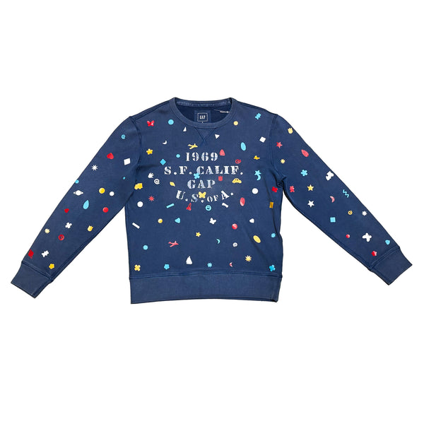 The Flawed Shapes All Over Print Crewneck Sweatshirt