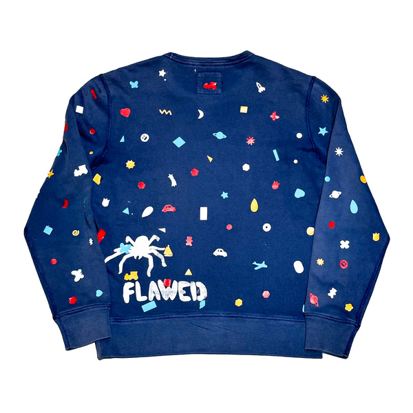 The Flawed Shapes All Over Print Crewneck Sweatshirt