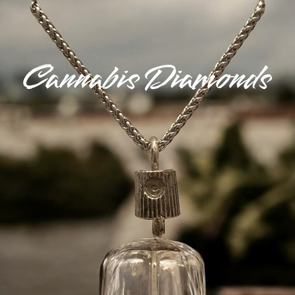 925 Silver NY Fat Cap Pendant by Cannabis Diamonds