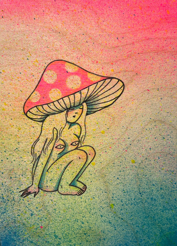 Mushroom Girl by Dr. Humbert